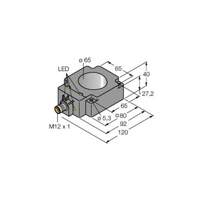 80MM SHLD INDUCT RING SNSR DC