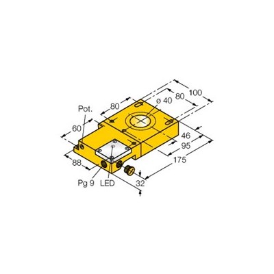 40MM UNSHLD INDUCT RECT RING