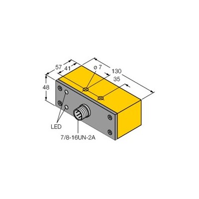 SENSOR UNSHLD 130MM IND 30MM