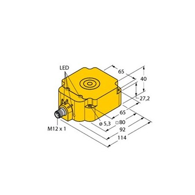 80MM SHLD INDUCT UPROX DC