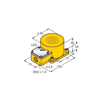 Inductive Sensors Ferrite Rect. DC Te