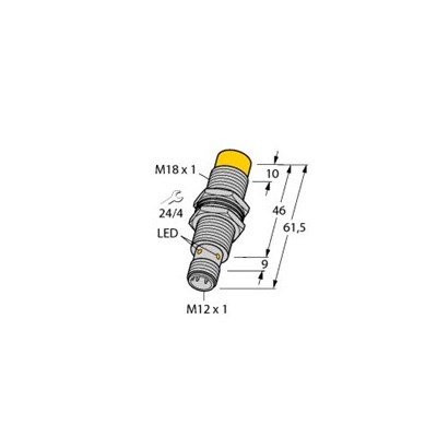 SENSOR UNSHLD 18MM IND 12MM