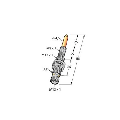 SENSOR UNSHLD 12MM MAG FLD