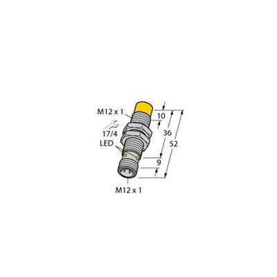 SENSOR UNSHLD 12MM IND 10MM