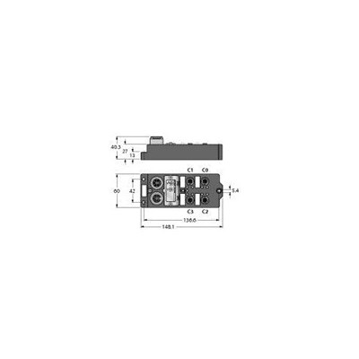 DEVICE NET 5 PIN EUROFAST