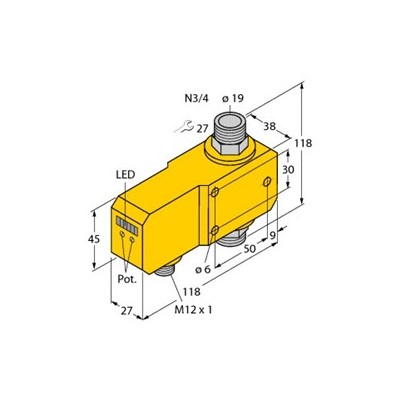 FLOW MONITOR QUICK DISCONNECT