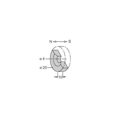 ACTUATION MAGNET 20MM DIA.