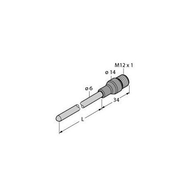 4 PIN TEMPERATURE PROBE 6MM