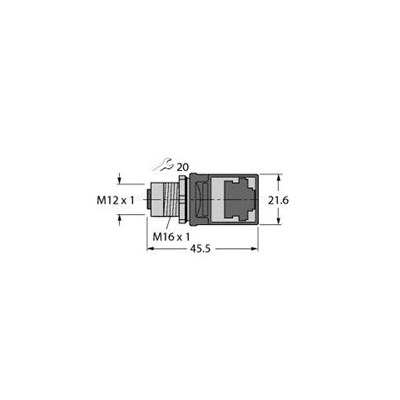 ETHERNET RJ45 TO EUROFAST