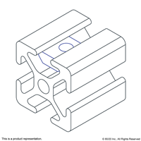 25 S 1/4-20 STANDARD T-NUT BLACK